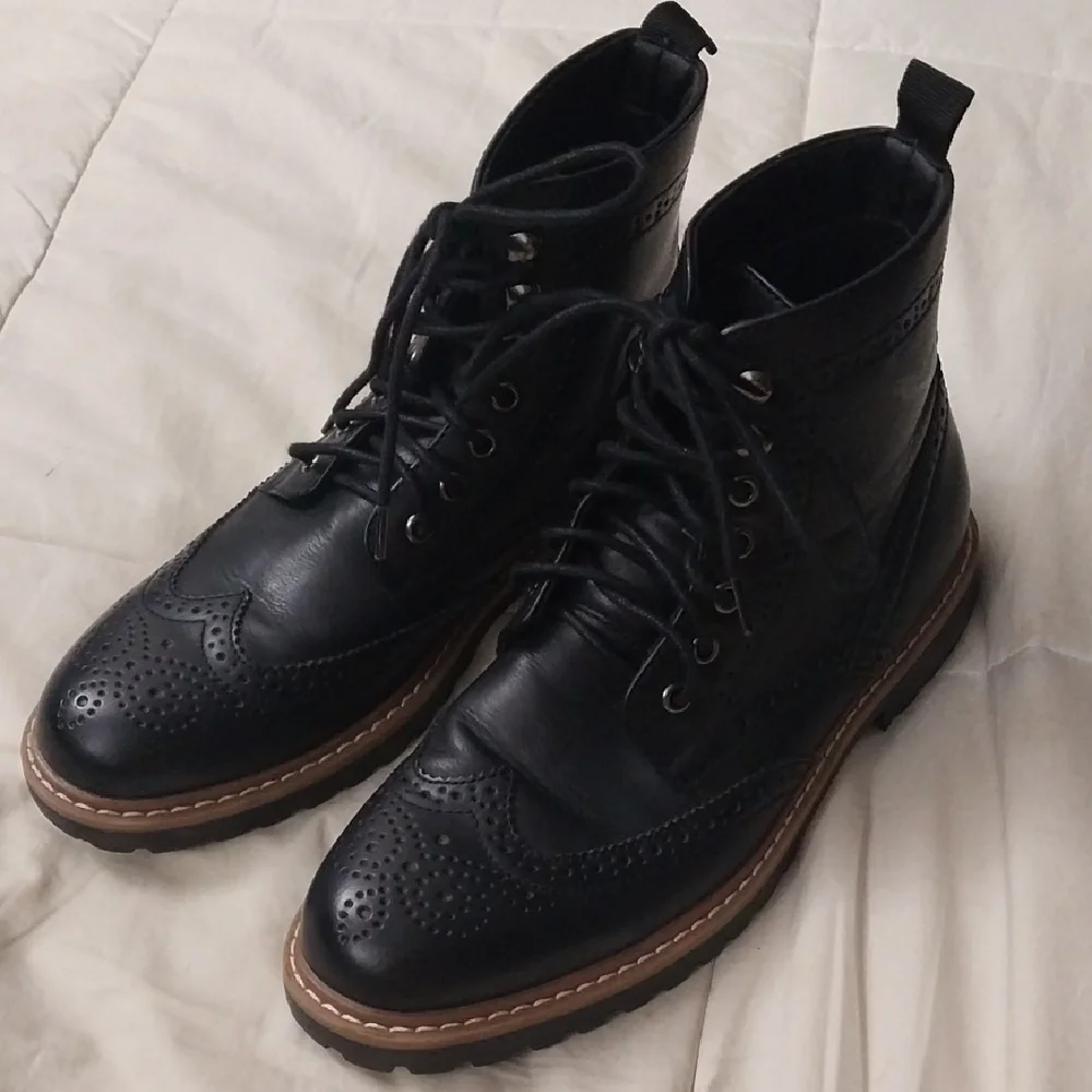 Club Room Sawyer Men's Black Boots 7